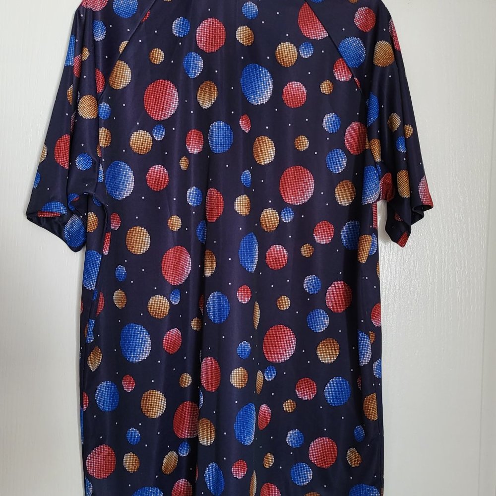 Disco 70's Mens XL Shirtsleeve shirt by Lilly Dache'